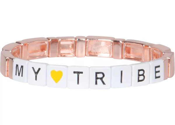 Bratari Elastic Bracelet With Block