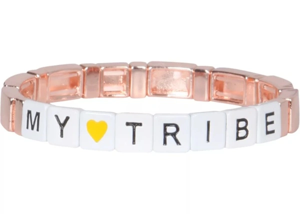 Bratari Elastic Bracelet With Block
