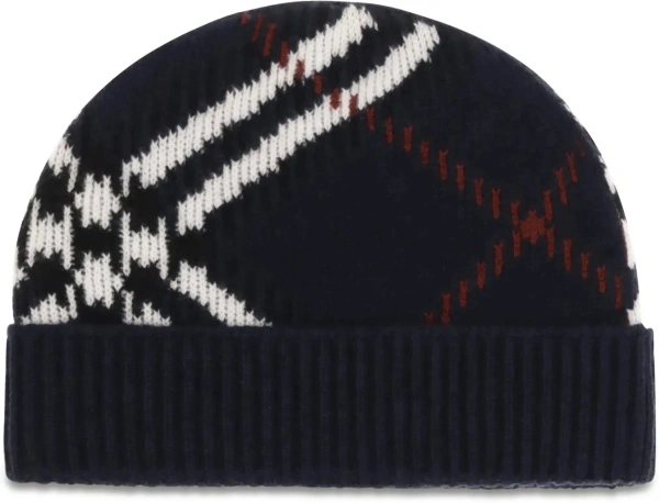 Caciula Check cashmere-blend Beanie