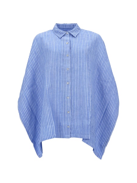 Camasa 120% LINO albastra