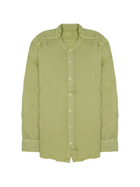 Camasa 120% LINO verde din in