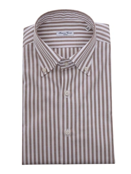 Camasa casual Brown striped shirt