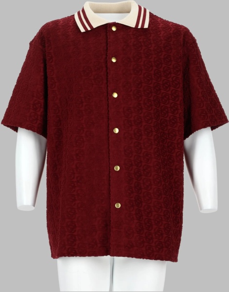 Camasa casual Camicia Monogram In Cotone
