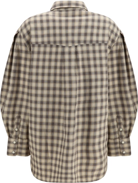 Camasa casual Check fannel Shirt