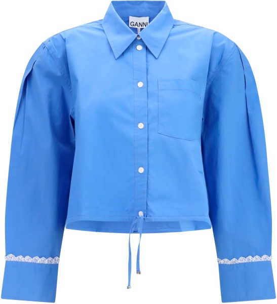 Camasa casual Cotton Shirt with lace details
