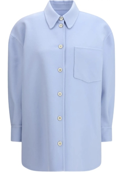 Camasa casual Long Shirt in double wool