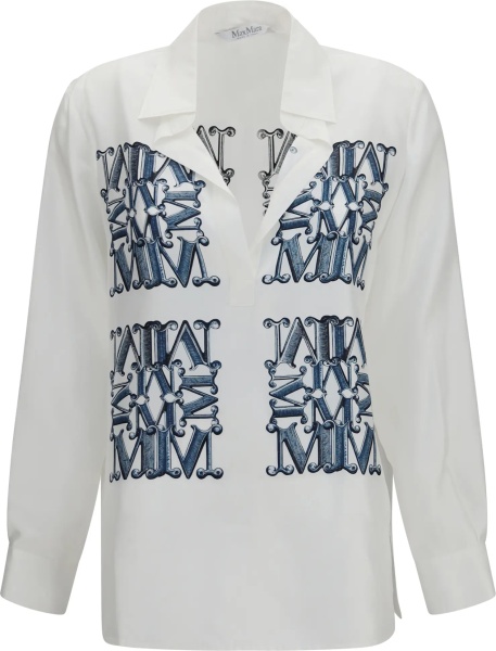 Camasa casual Printed silk twill Shirt