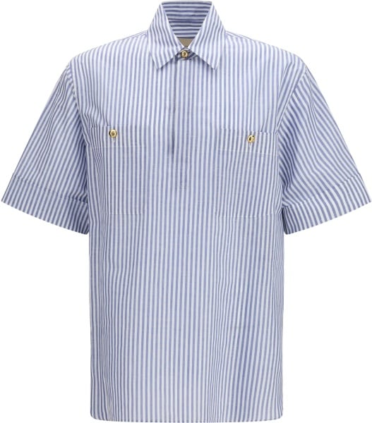 Camasa casual Short-sleeve Shirt with logo buttons