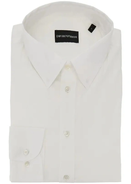 Camasa Cotton-blend technical poplin shirt