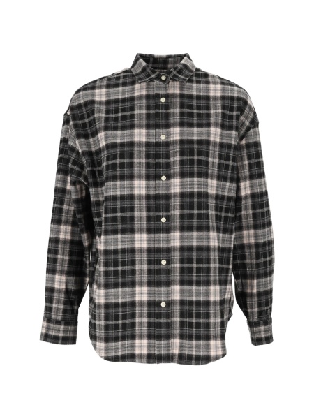 Camasa Mc2 Saint Barth neagra din elastan si polyester