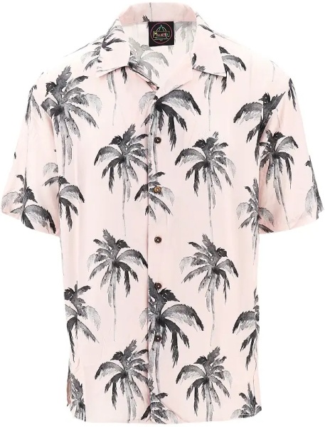 Camasa Printed viscose shirt