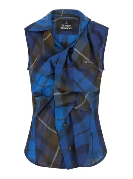 Camasa Vivienne Westwood albastra