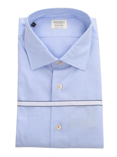Camasi GEOMETRIC PATTERN COTTON SHIRT