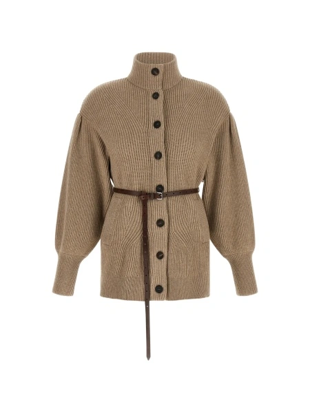 Cardigan Brunello Cucinelli neutru