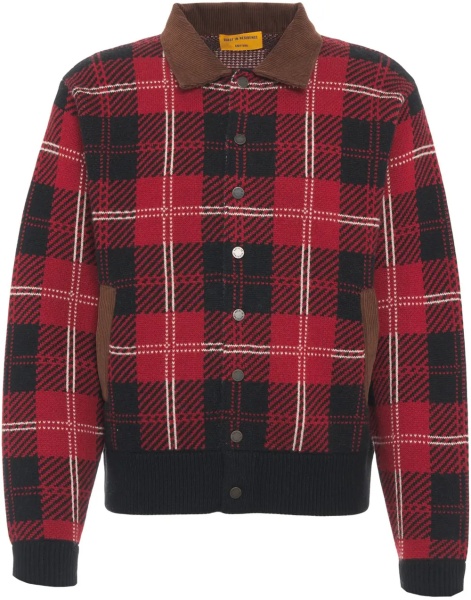 Cardigan Cardigan with corduroy collar