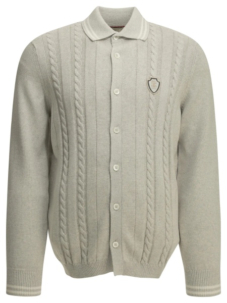 Cardigan Cardigan with logo