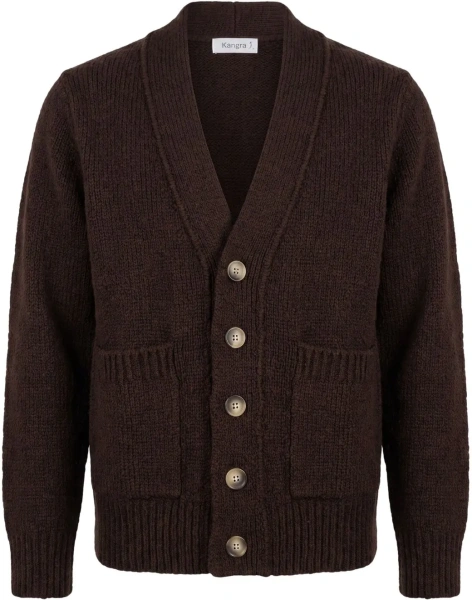 Cardigan Cardigan with patch pockets