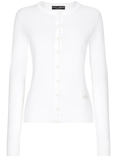 Cardigan Dolce & Gabbana alb