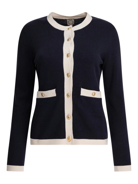 Cardigan INES DE LA FRESSANGE albastru
