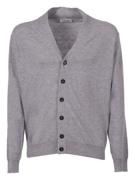 Cardigan Kangra gri din lana