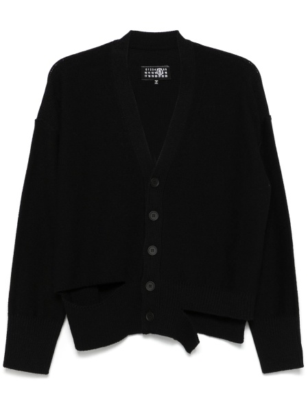 Cardigan MM6 Maison Margiela negru