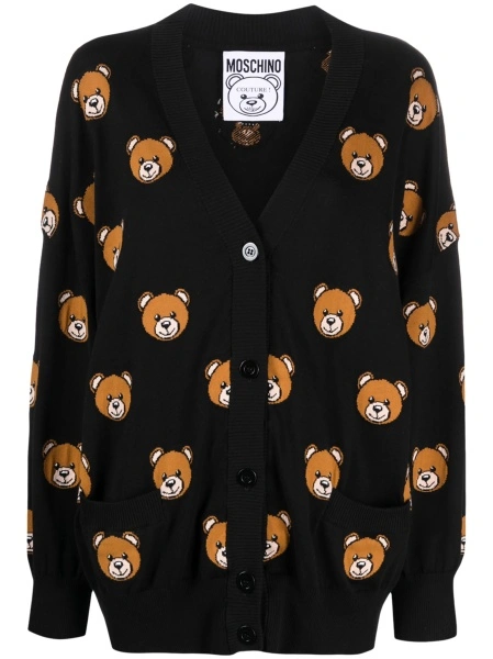 Cardigan Moschino negru