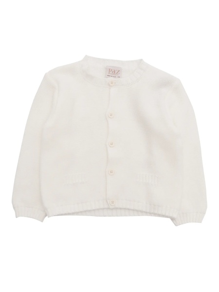 Cardigane KNIT NEWBORN CARDIGAN "ESENCIAL"