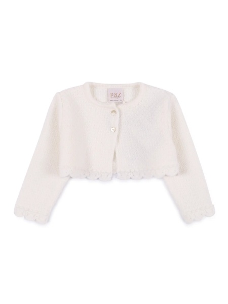 Cardigane KNIT NEWBORN SHORT CARDIGAN "PAZ OI 25-26"