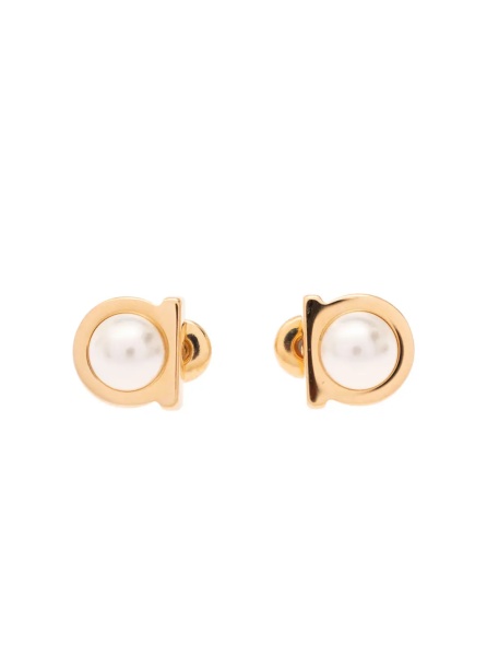 Cercei Gold Color Earrings with Hook Detail for Women
