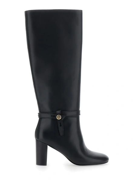 Cizme Tory Burch negre din piele