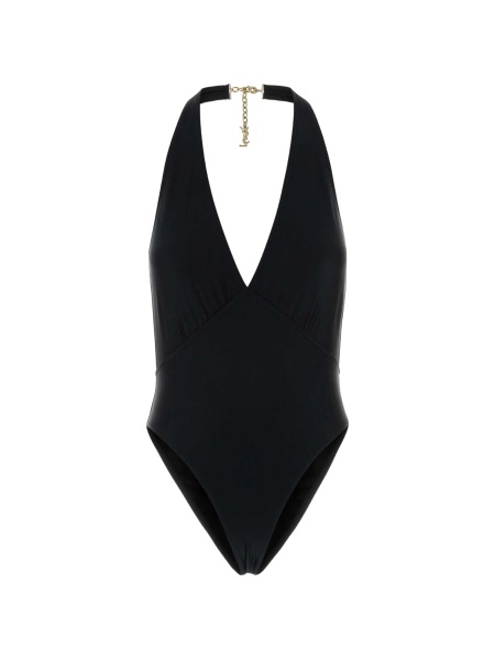 Costum de baie intreg Saint Laurent negru