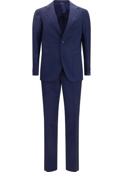 Costum Virgin wool single-breasted Suit
