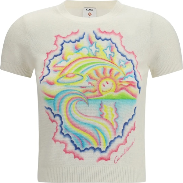 Cotton blend T-shirt