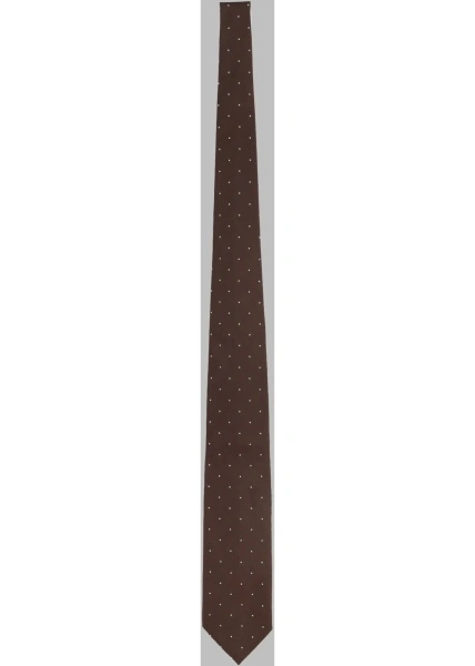 Cravate Cravatta In Jacquard Di Seta 8 Cm