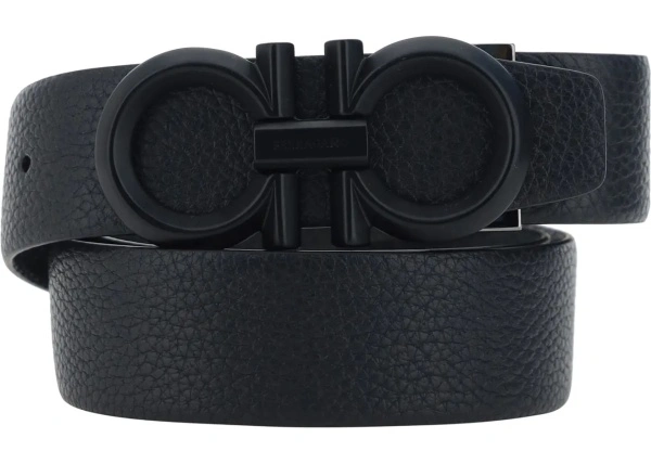Curea Gancini leather Belt