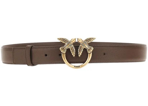 Curea Love Birds leather belt