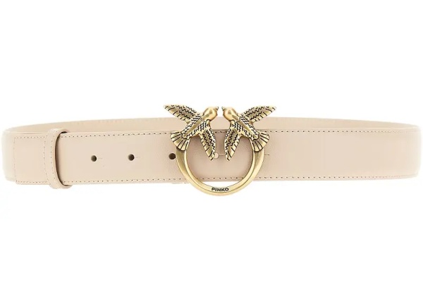 Curea Love Birds leather belt