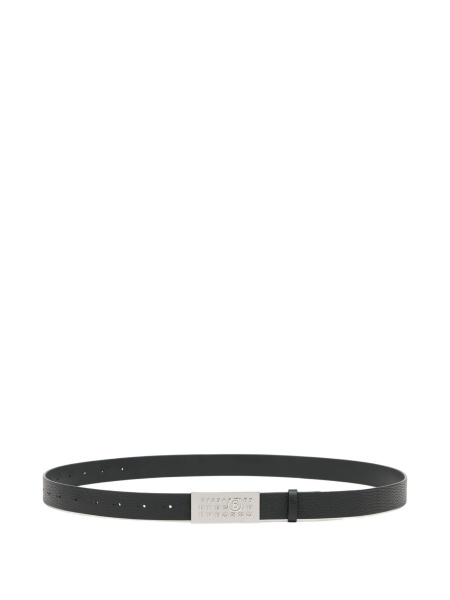 Curea MM6 Maison Margiela neagra din piele