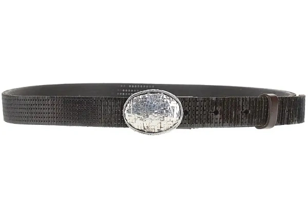 Curea Texture leather belt