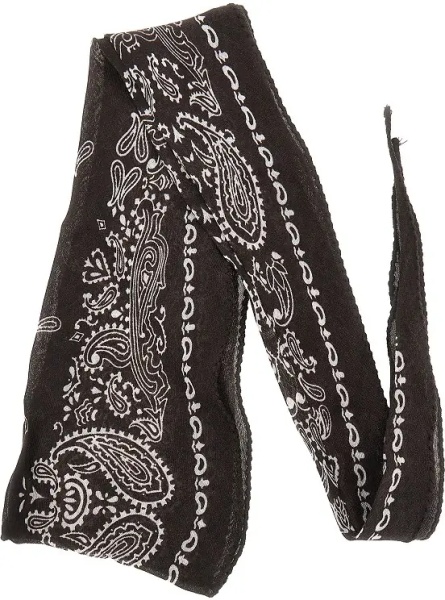 Esarfa Cashmere-blend scarf with Bandana motif