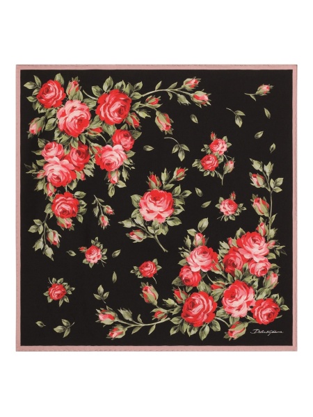 Esarfa Dolce & Gabbana neagra