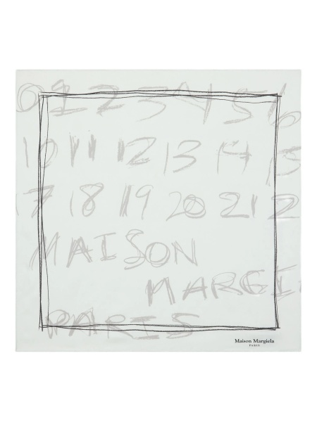 Esarfa Maison Margiela alba