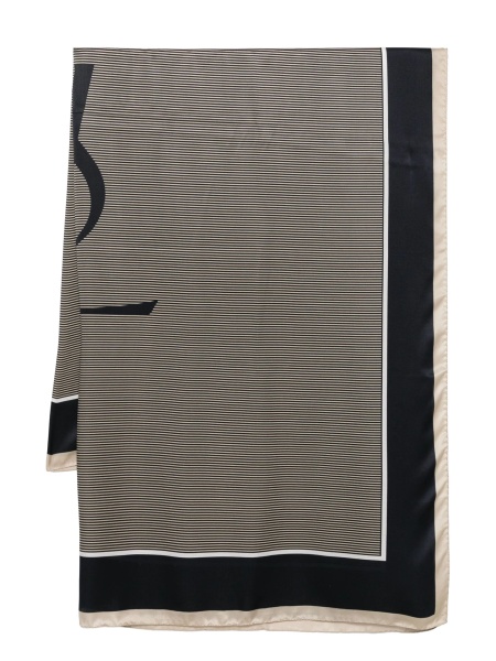 Esarfa Saint Laurent albastra