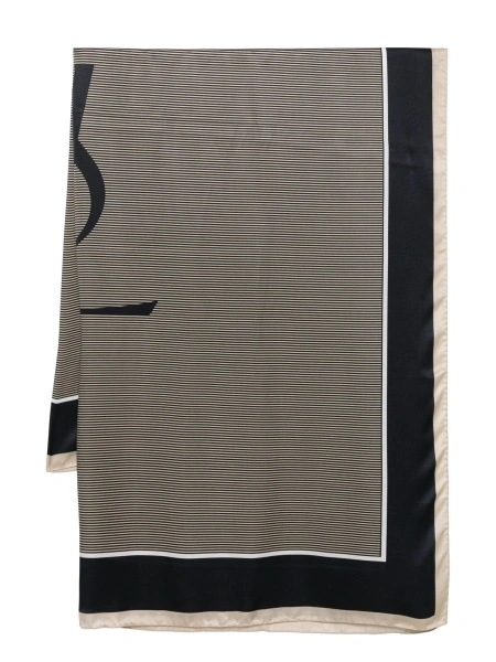 Esarfa Saint Laurent albastra