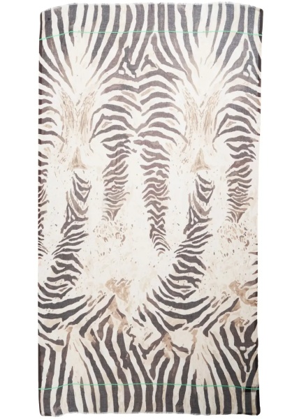 Esarfa Scarf with animal print
