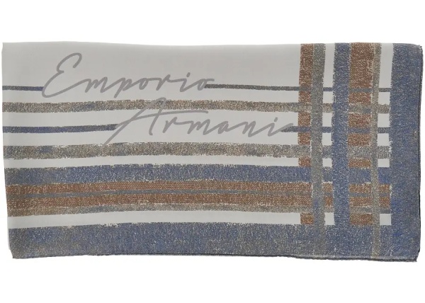 Esarfa Silk scarf with print
