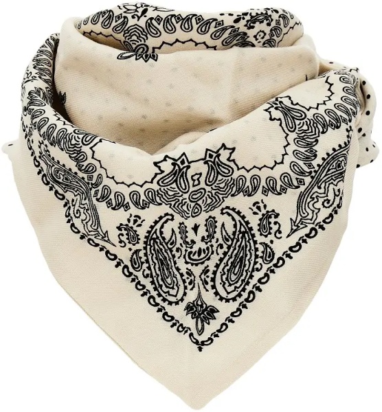 Esarfa Wool scarf with Bandanda motif