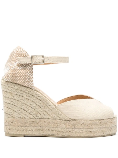 Espadrile CASTAÑER neutre din material textil