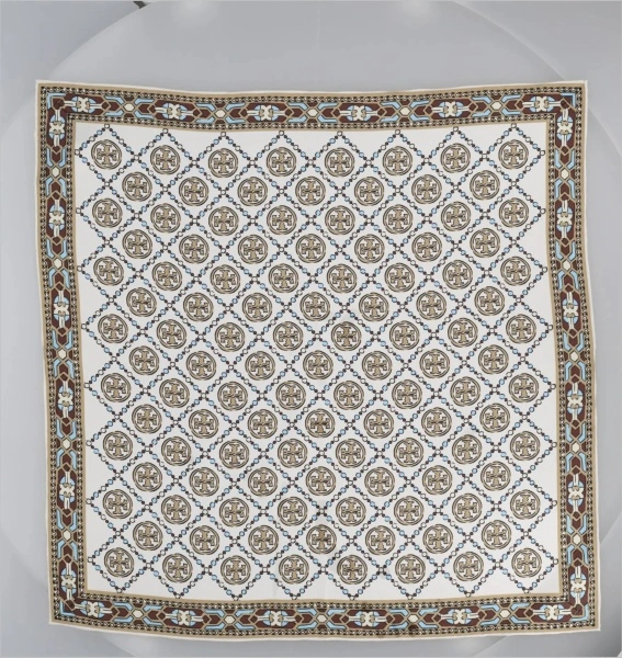 Fulare Foulard "Deco T Monogram"