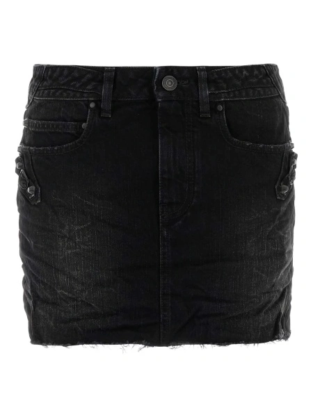 Fusta drepte Balenciaga neagra
